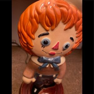 Vintage Raggedy Andy Lamp